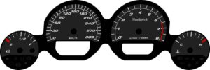 Mehr über den Artikel erfahren Tachoscheiben mit km/h Skalierung im Originaldesign